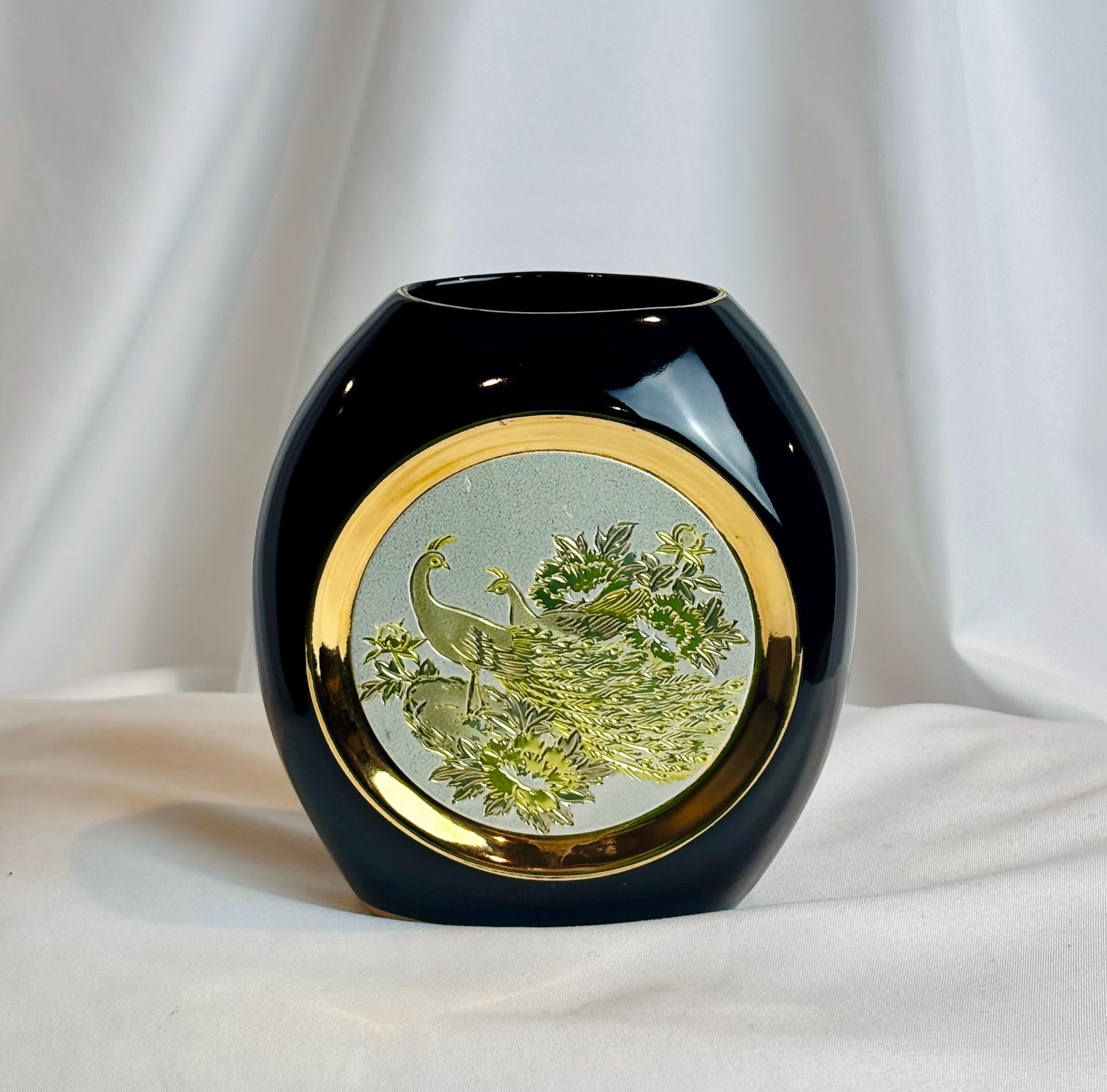 Chokin Vase Japan - Etsy