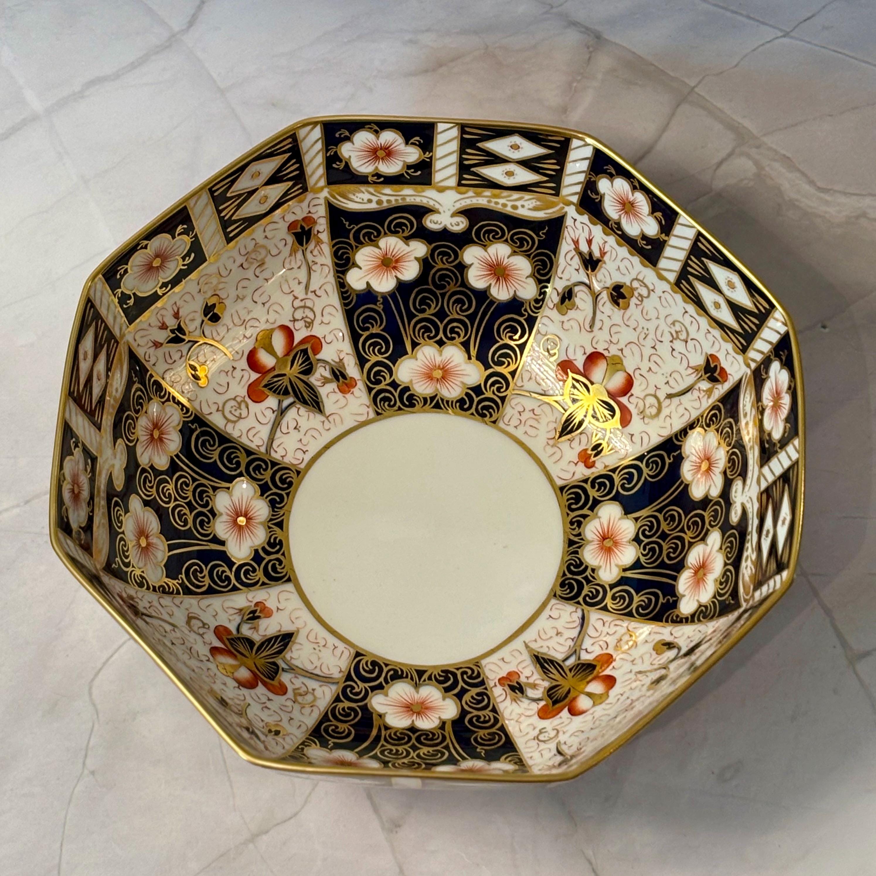 Royal Crown Derby Traditional Imari Salad Bowl,27 Cm - Etsy