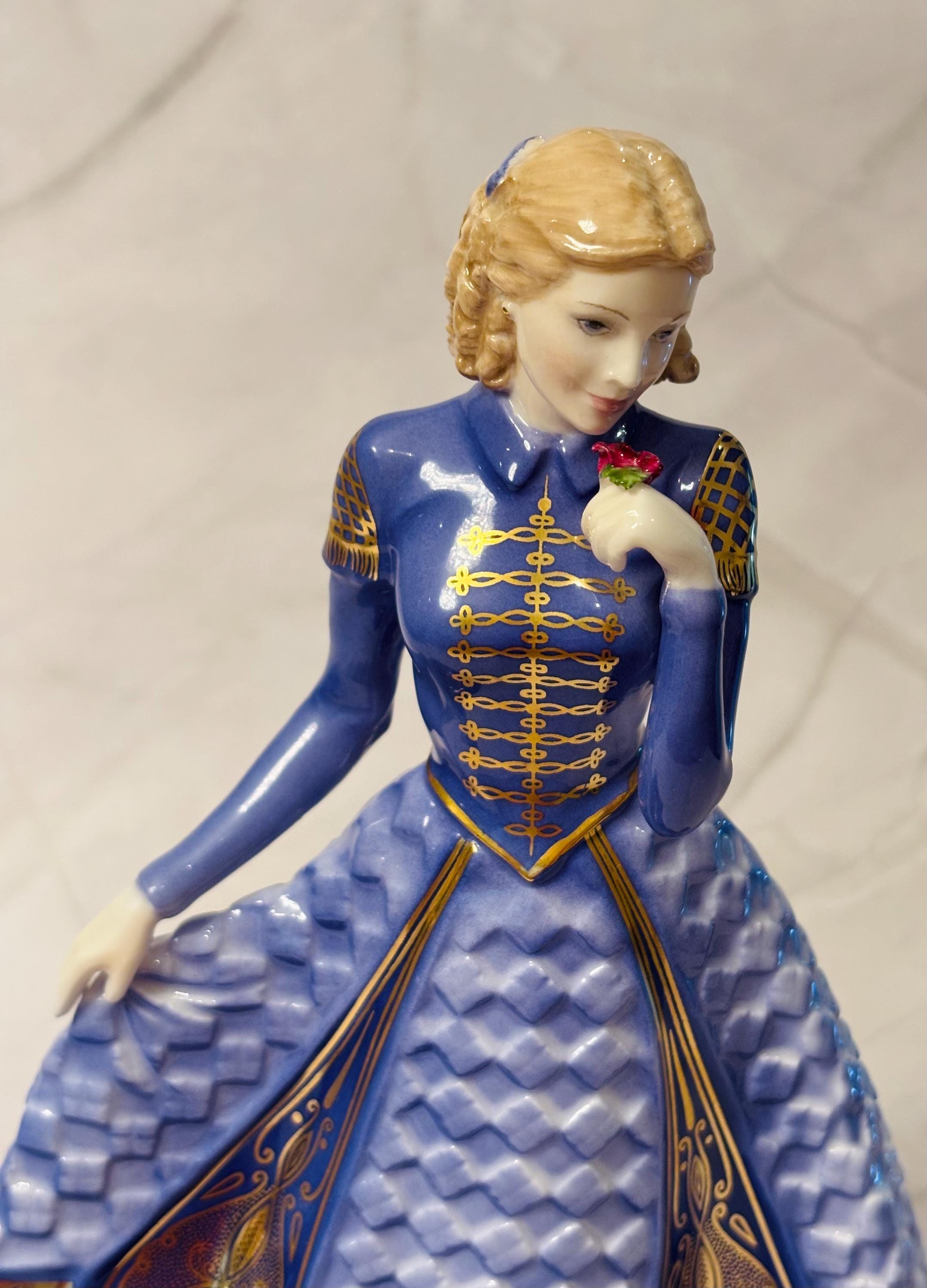 Royal Worcester Figurine Georgia Southern Belle - Etsy