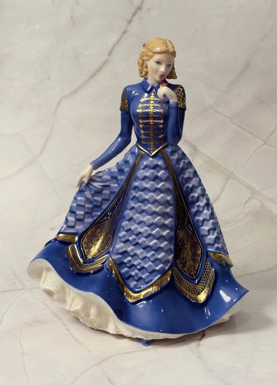 Royal Worcester Figurine Georgia Southern Belle - Etsy