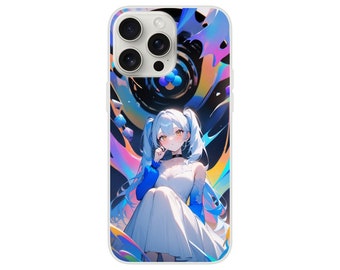 Coque de téléphone avec imprimé anime original pour iPhone 15/14/13/12/11/SE/X/8 Samsung Galaxy S23 S22 S21 S20