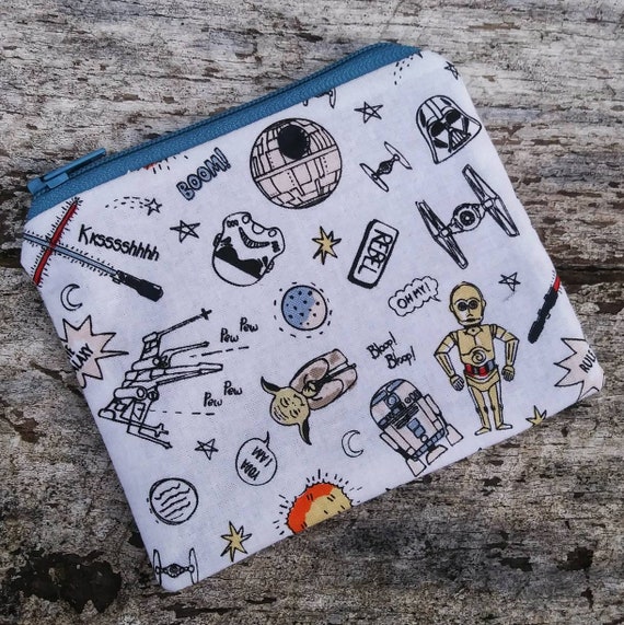 Death Star and Rebels Mini Bag. Star Wars Mini Zipper Pouch  display picture 1
