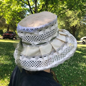 Summer hat, womens hat, linen hat, cotton hat, lace hat, hats for women, sun hat