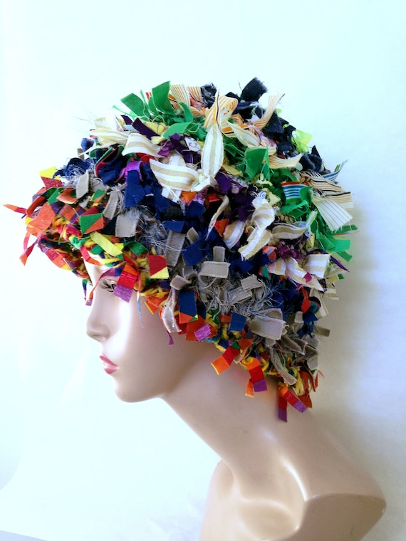 Up-cycled Handmade Festival Hat OS Up-cycled Handmade Festival Hat OS | eBay main image 3