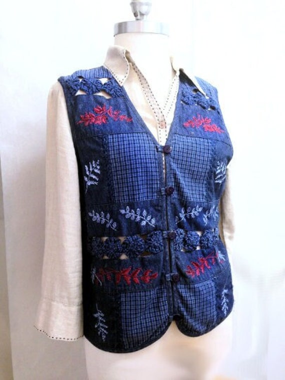 Vintage women's vest sleeveless sweater vintage sw