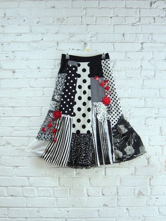 black skirt festival outfit