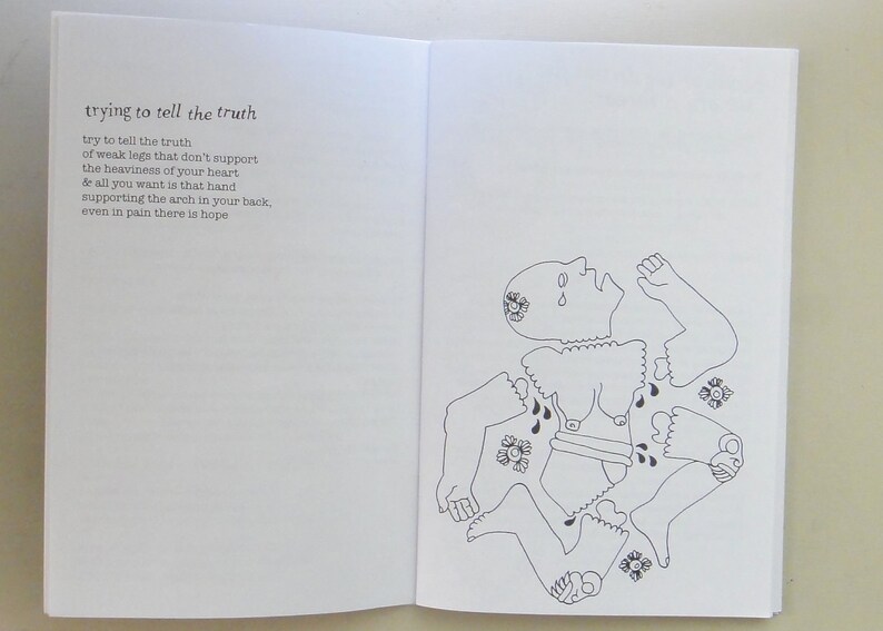 When Language Runs Dry, Number 4 a zine for people with chronic pain and their allies image 3