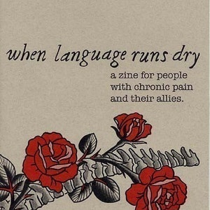 When Language Runs Dry a zine for people with chronic pain and their allies image 3