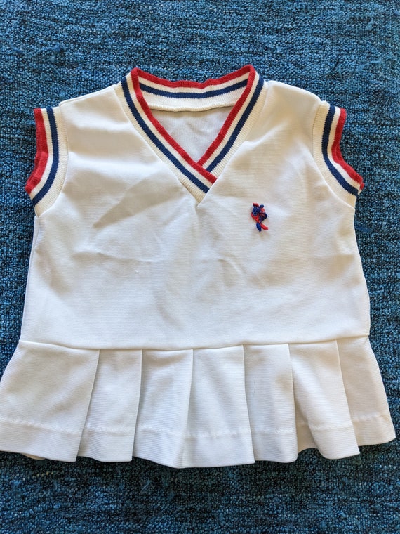 Kid's Tennis Dress - Vintage 1970s/1980s