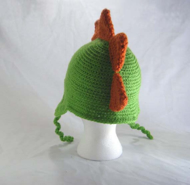 PATTERN Dinosaur Crochet Ear Flap Hat - Etsy