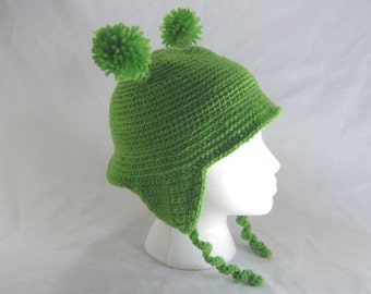 PATTERN Alien Ear Flap Hat