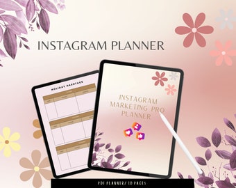 Instagram Growth Guide with Master Resell Rights, Instagram Marketing Guide, Branding Template,Digital Marketing, DFY