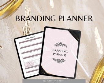 Szablon Brand Kit | Szablon Brand Board | Gotowy zestaw Branding | Paleta kolorów Mood Board | Szablon Canva