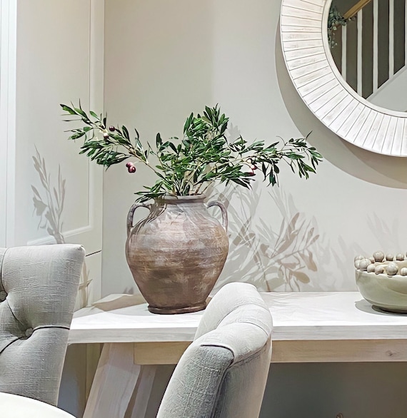 Luxury Faux Olive Stems - Realistic
