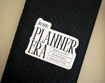 In My Planner Era Sticker | Planner Girl Aesthetic Sticker | Cute Journal Lover Vinyl Decal | Planner Addict Gift