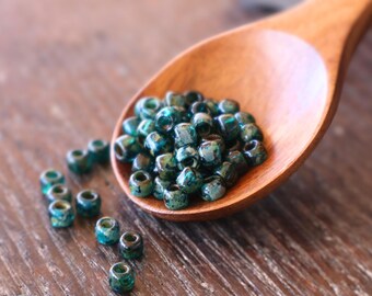 100 Toho Seed Beads 6/0 Capri Picasso  BX 5 - 24