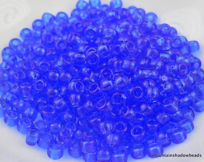 TOHO Glass Beads - 6/0 Beads  8 Grams Sapphire (BX 8 - 26)
