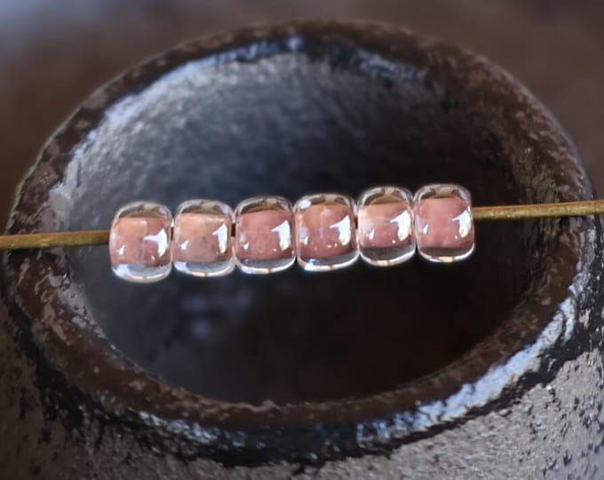 100 Toho Seed Bead -  Crystal Lavender Lined 6/0 Seed Beads - (BX 7 - 12)