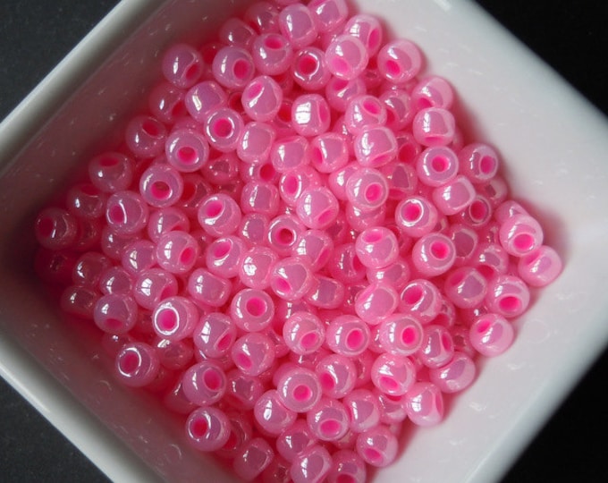 100 Toho Japanese Seed Beads Ceylon Hot Pink 6/0 (9 - 27)