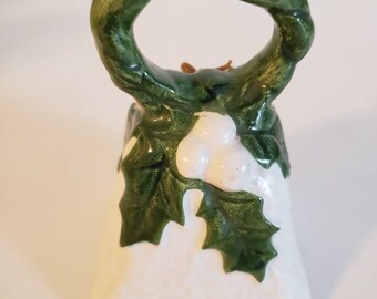 1970's Lefton Ceramic Bell-Collectible Holly Bell