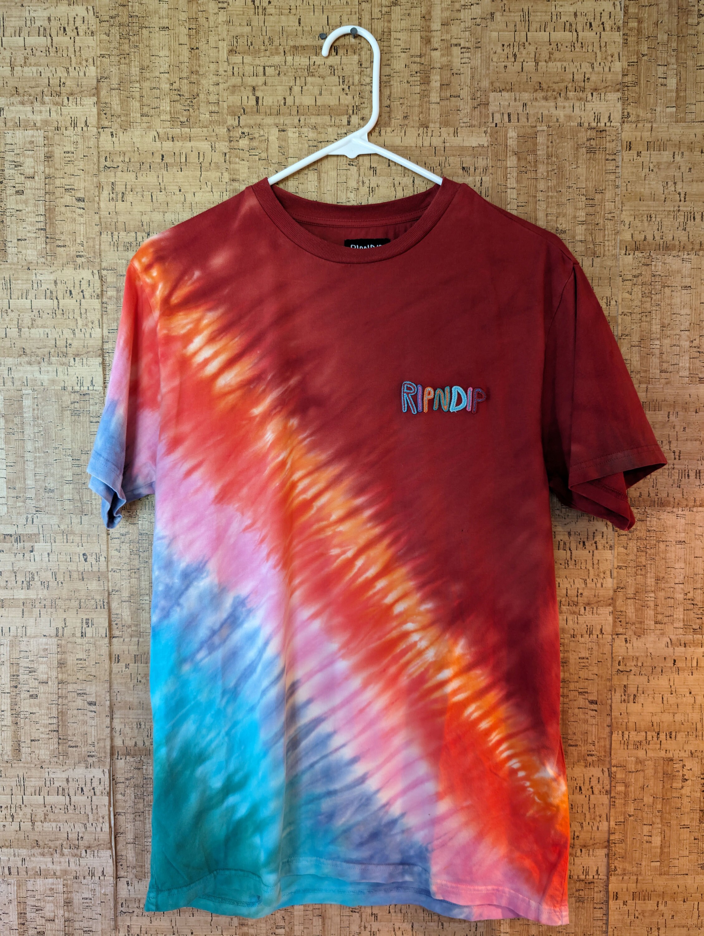 ripndip tie dye t shirt