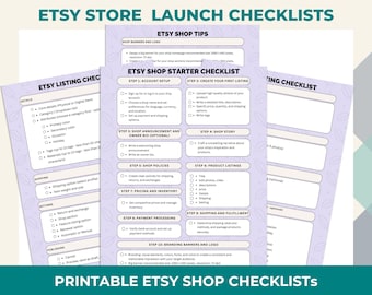 Etsy Shop Launch Checklist: A Comprehensive Guide For Starting Your Etsy Store