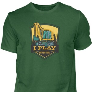 I play with big tools T-shirt Herren Bild 1