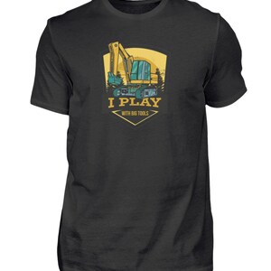 I play with big tools T-shirt Herren Bild 3