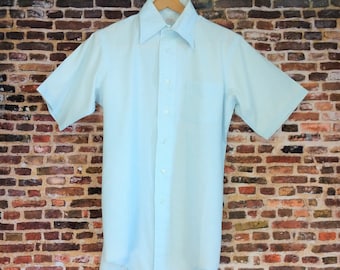 80's Men's Button up Shirt - Mr. Tall Size Small 16