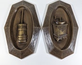 Vintage Kitchen Wall Art - Dart Old Timey Butter Churn - 60 39 s Colonial Decor