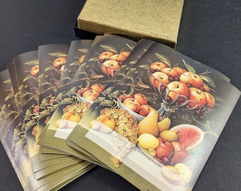 Vintage Bookplates from the Library of Labels - Still Life Fruit Painting - Antioch Publishing