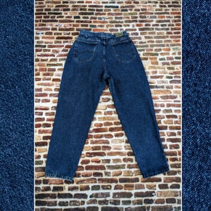 Vintage Lee Dark Wash Denim Jeans - Tapered Leg  - W 30 L 27 Petite