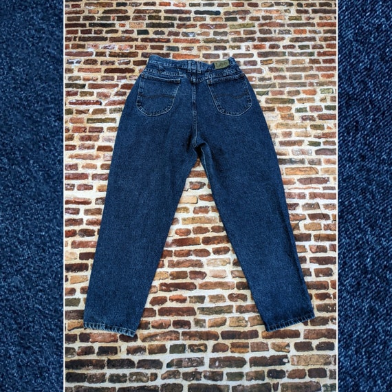 Vintage Lee Dark Wash Denim Jeans - Tapered Leg  … - image 1