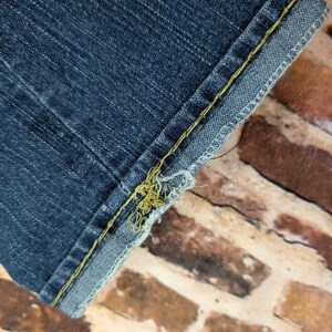 vintage an 2000 True Religion jeans bootcut taille basse orange surpiqûres taille 26 image 5