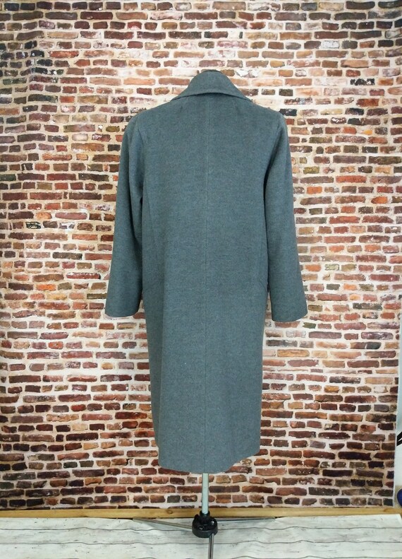 Gray Cashmere Blend Coat Vintage 50's Windermere … - image 8