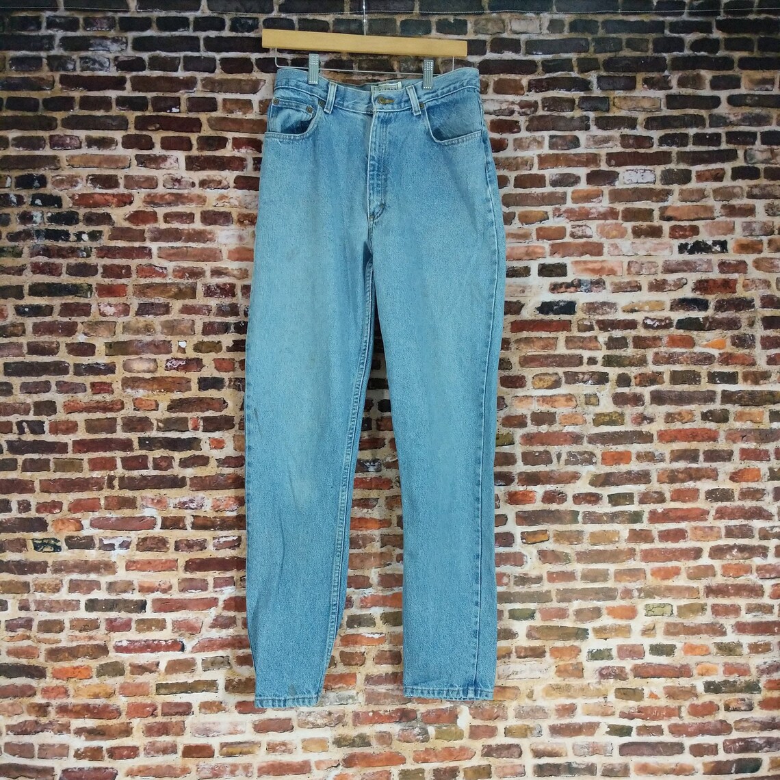 Vintage Mom Jeans Arizona 90's W 29 L 32 Light Wash Denim Etsy