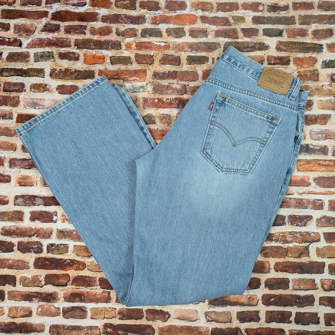 Vintage Levi's Jeans - 515 Faded Light Wash Y2K Women's Jeans