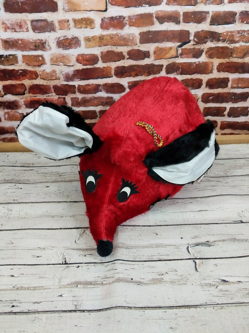 vintage stuffed mouse