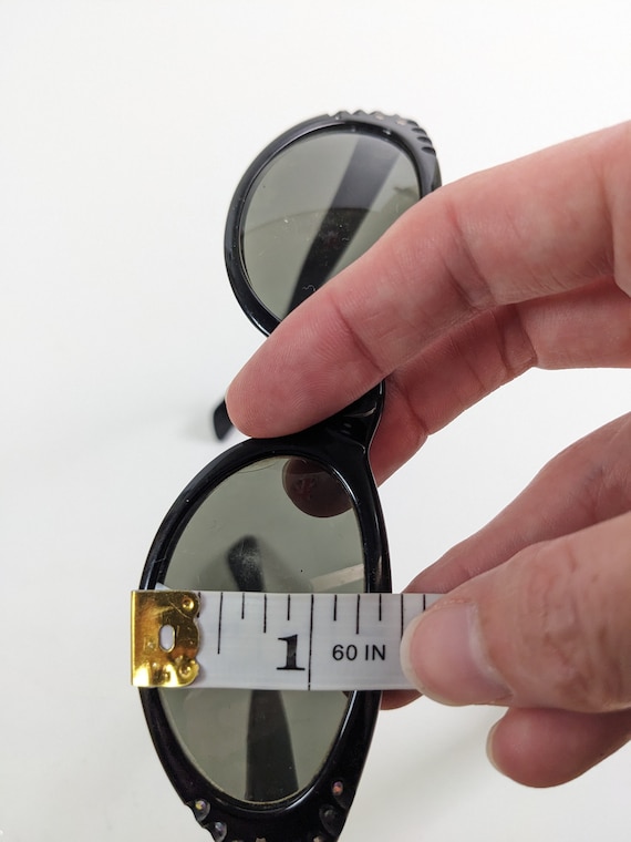 Vintage Rhinestone Cat Eye Glasses - American Opt… - image 9