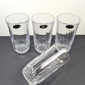 2 glass cup Kaffe 16oz Glass Coffee Mugs. Set of 2 (Two)