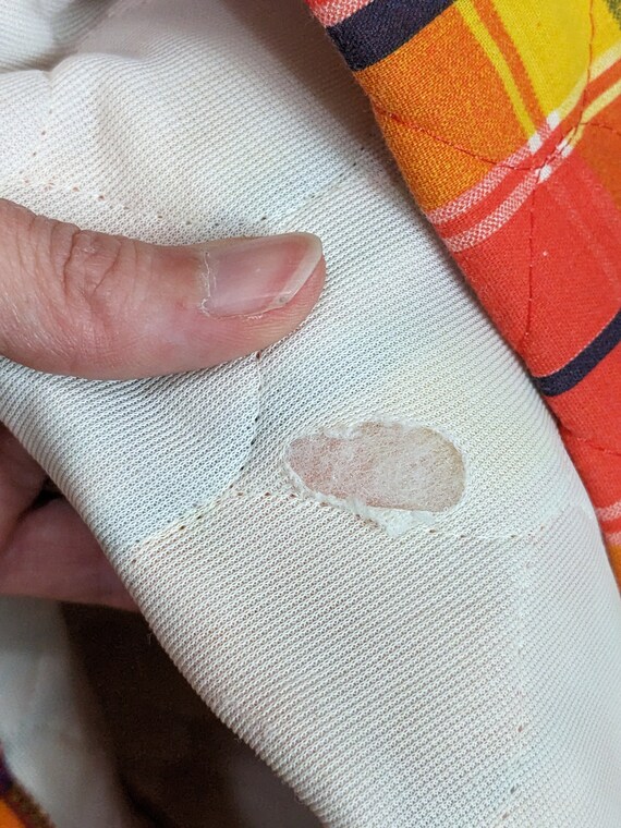 Vintage Quilted Housedress Nightgown - Sears Size… - image 9