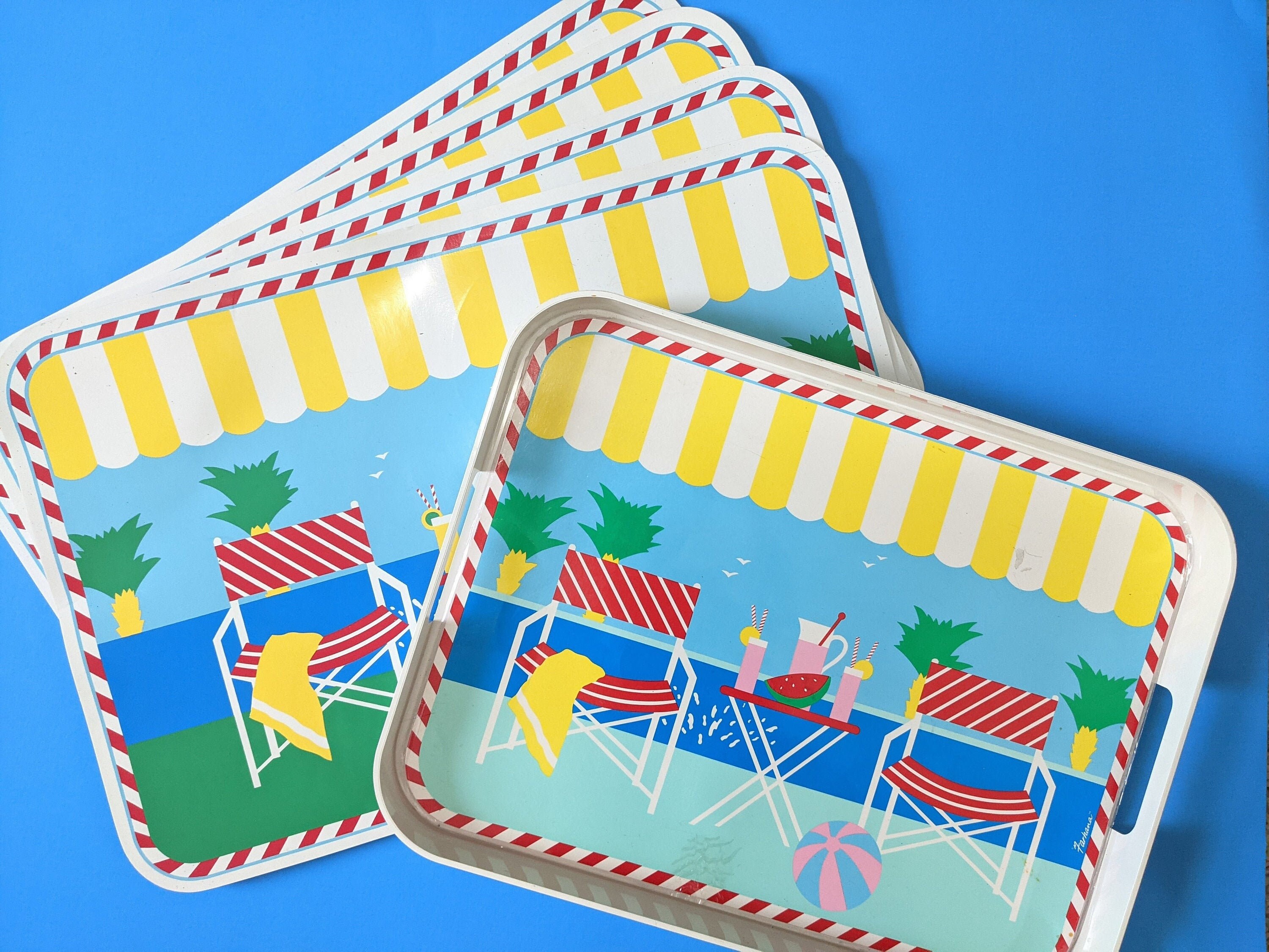 Patio Snack Tables Etsy