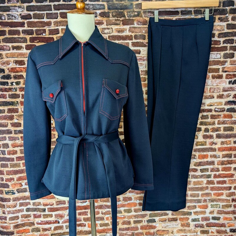 Vintage 70's women's leisure suit M main image 0