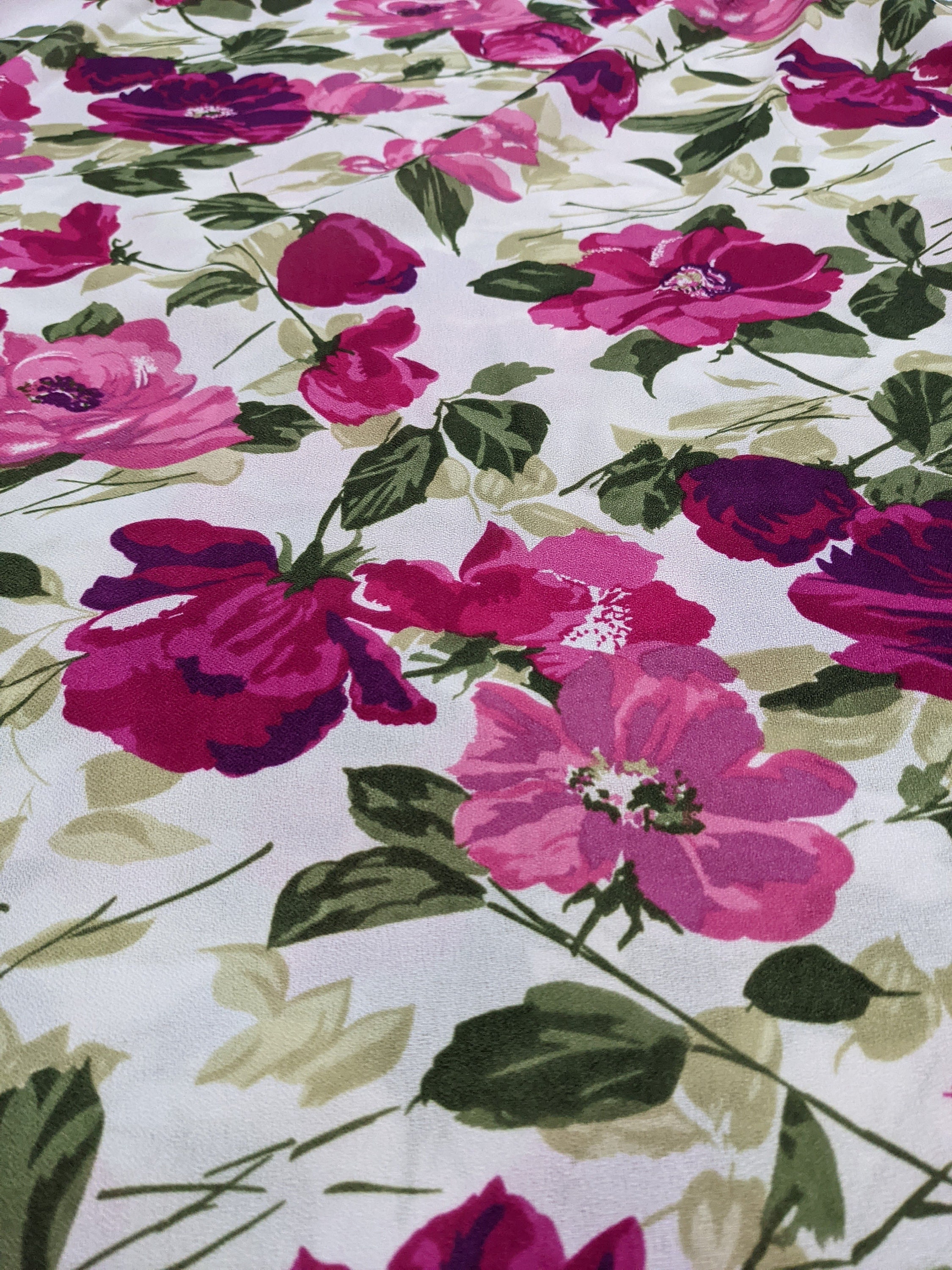 Poltrona Vintage In Tessuto Floreale, Italia, Anni '50 In Vendita Su - Foto 2