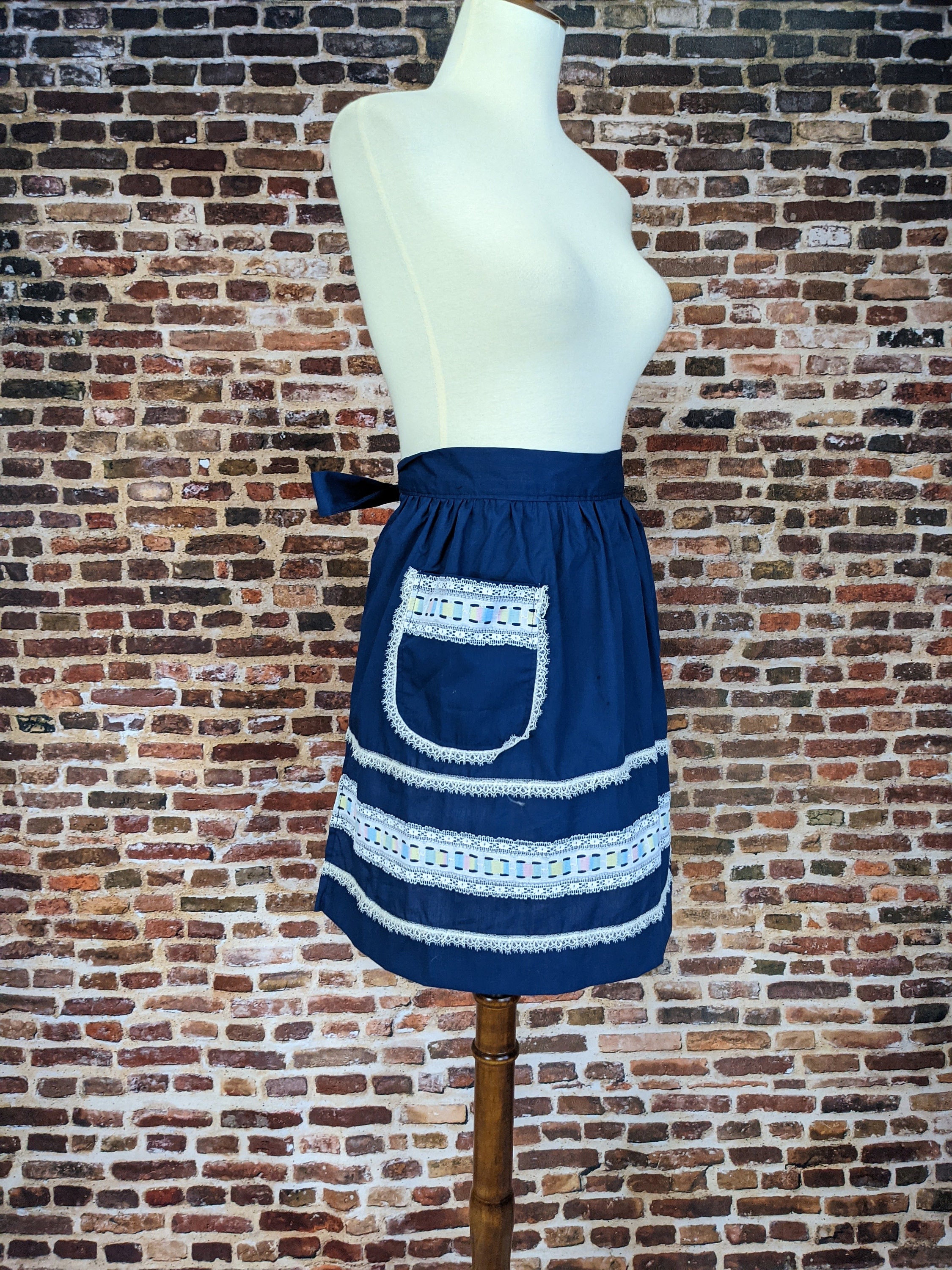 50s ヴィンテージ エプロン ヴィンテージエプロン、1950年代のエプロン、作業用エプロン、広告用