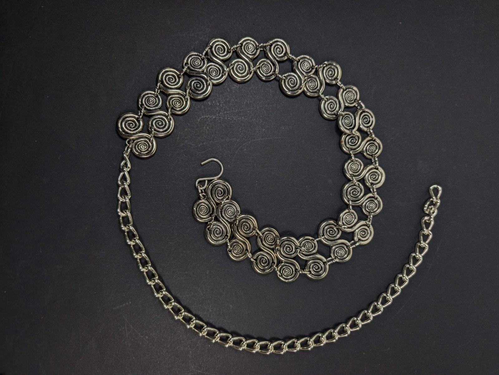 70s Chain Belt - Etsy