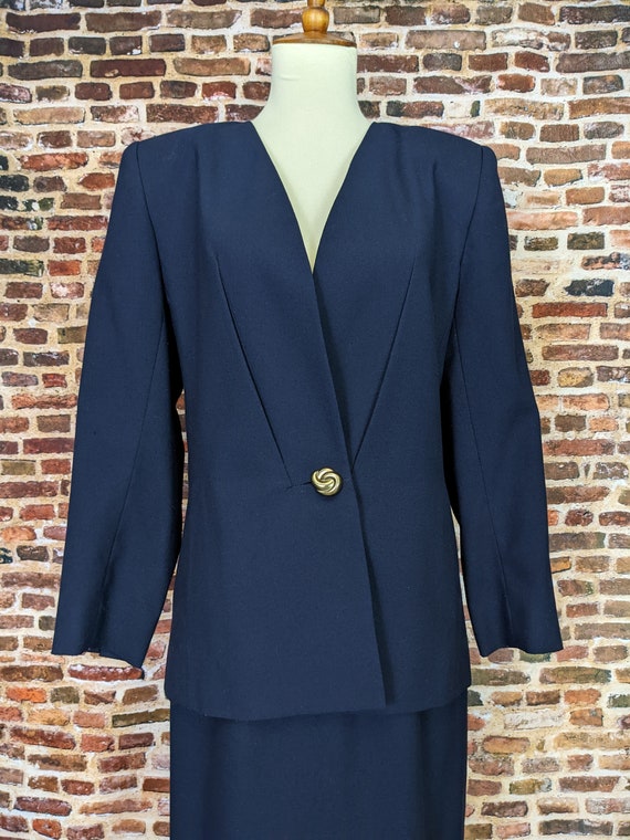 Vintage 90's Skirt Suit and Pant Suit - Size 8 Po… - image 4