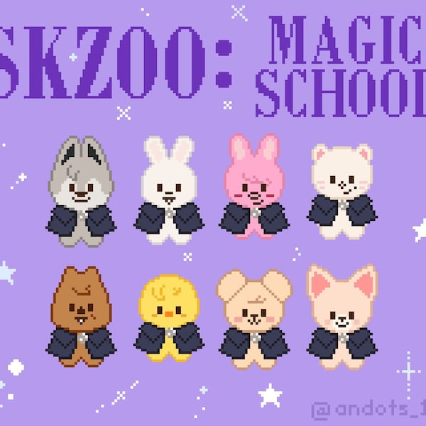 SKZOO's Magic School Profile Pictures