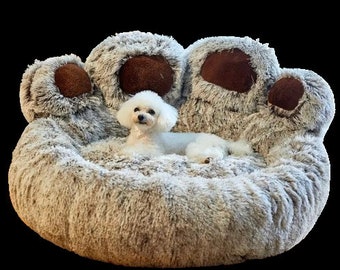 Paw Shape Pet Bed