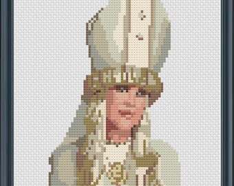 Moira Rose's Bebe Crows - Schitt's Creek - PDF Cross Stitch Pattern Download